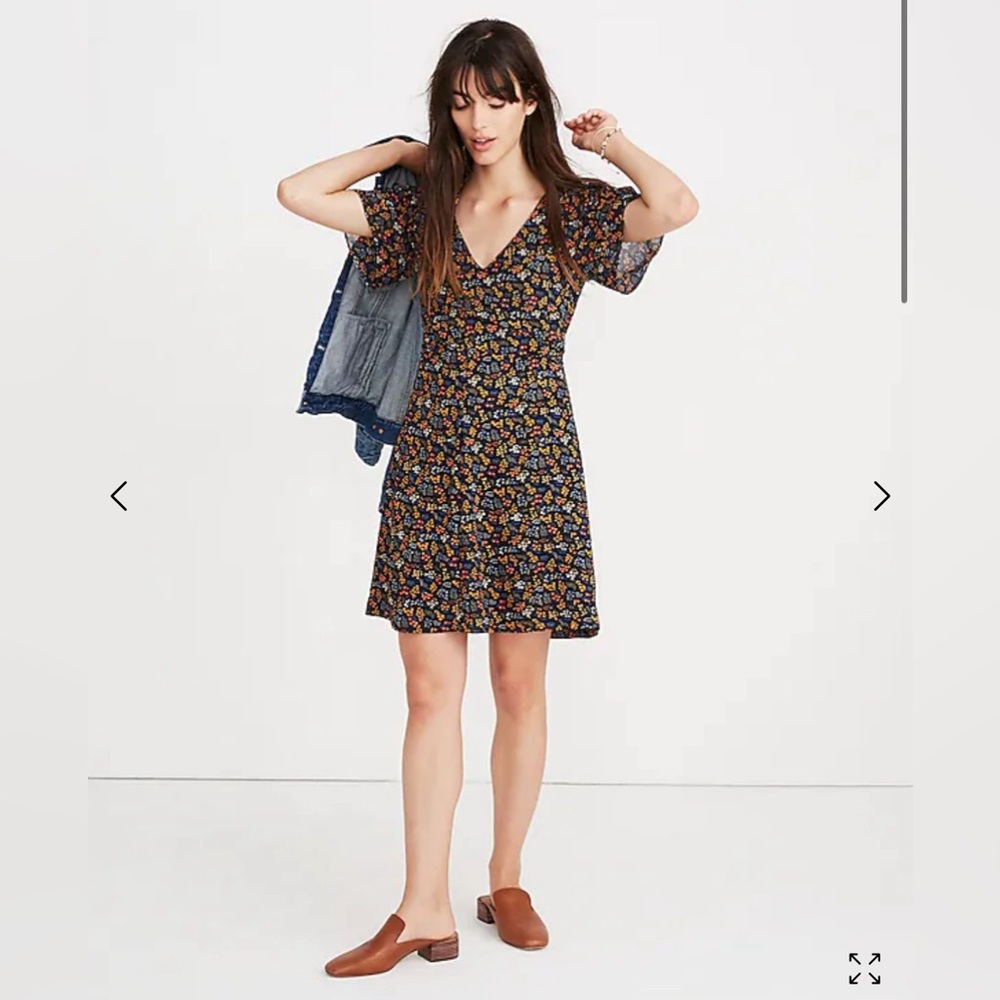 Madewell floral dress